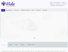 Tablet Screenshot of clinicaneurologicavida.com.br